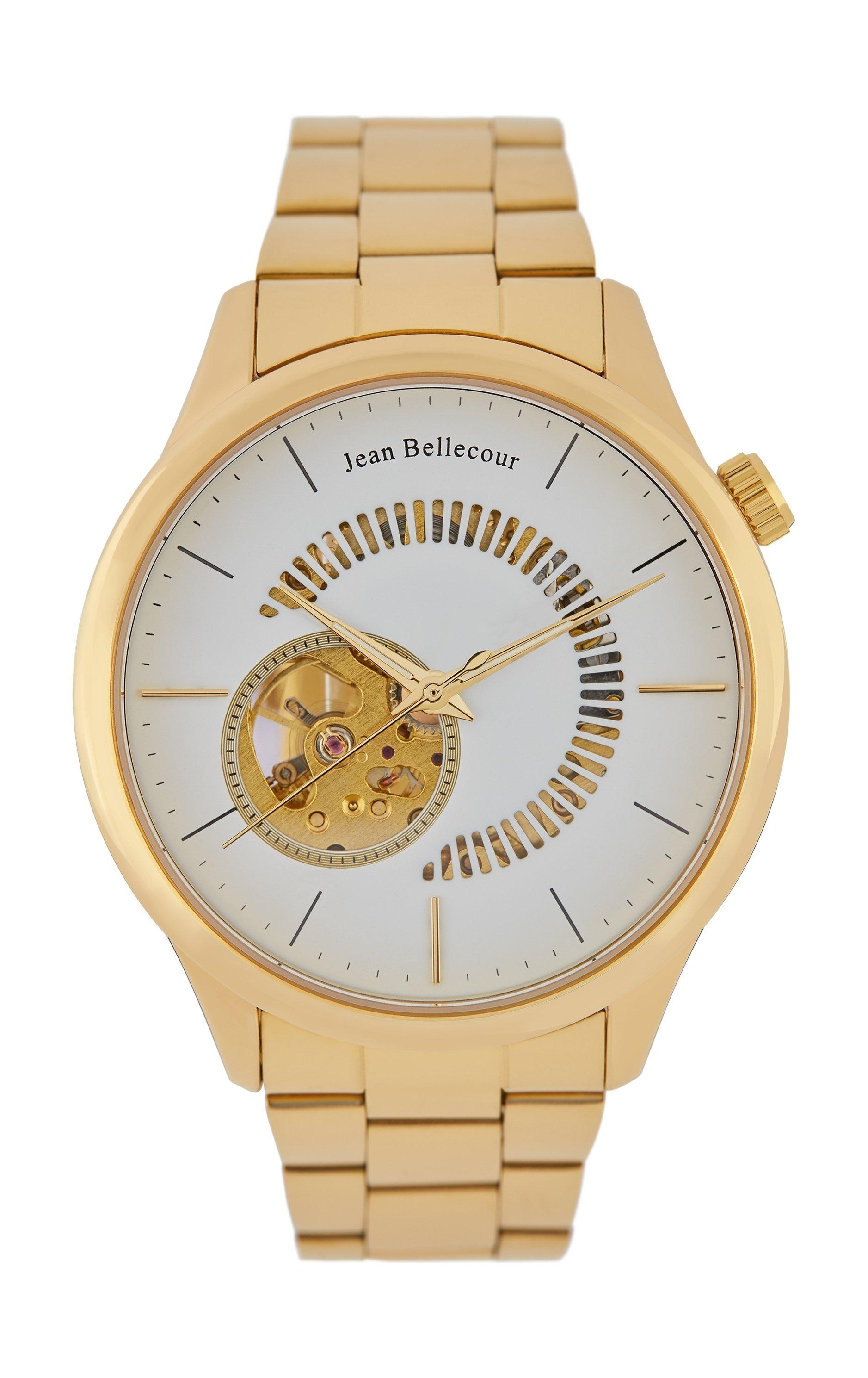 

Jean bellecour 45mm open hart analog gent's metal watch - jb1113
