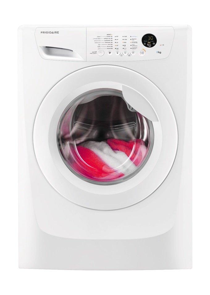 Wansa Washer and Dryer Stacking Unit Stainless Steel + Frigidaire 8KG