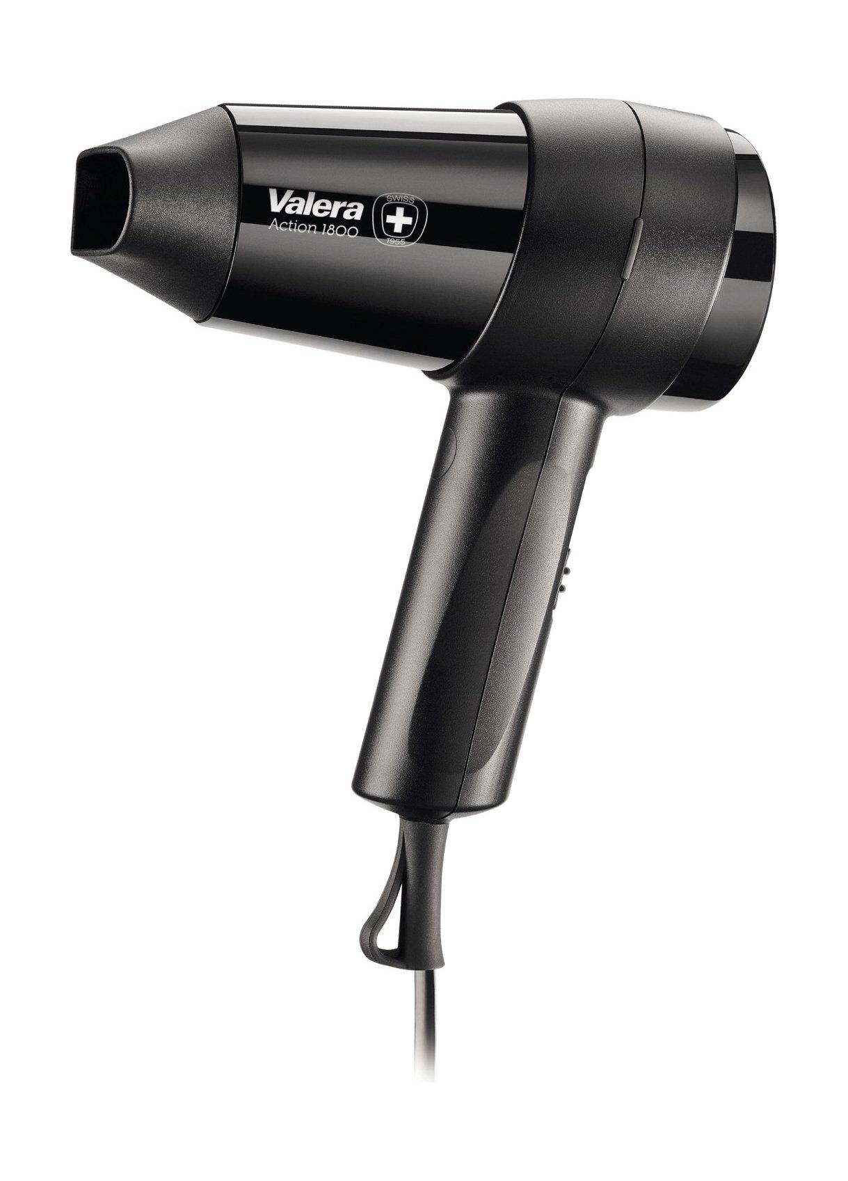 

Valera action compact hairdryer, 1800w, 3 heat settings - black