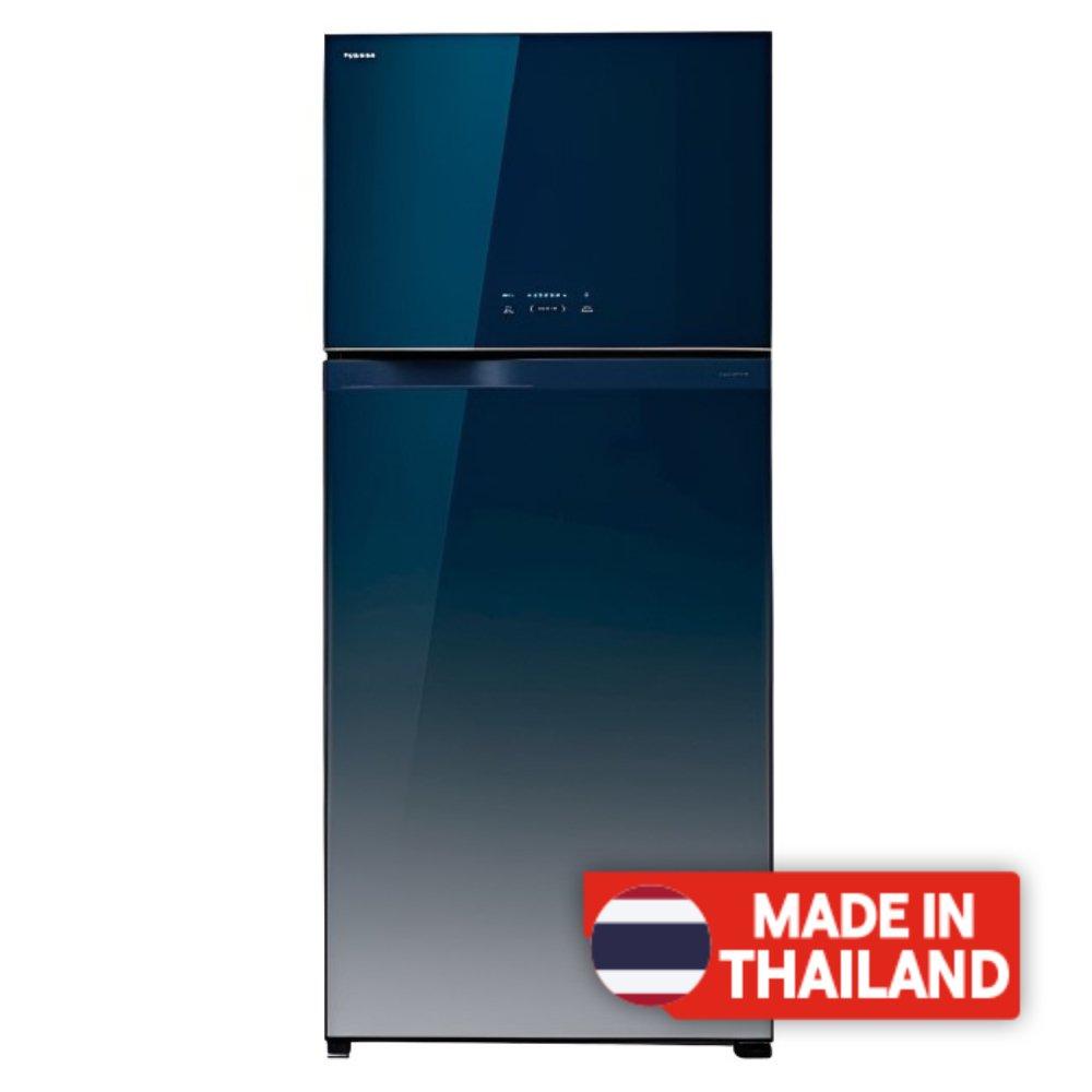 

Toshiba top mount refrigerator, 25cft, 710-liters, gr-ag820u - dark blue