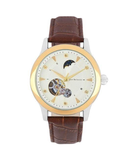 

Jean bellecour automatic analog gents leather watch (jbp1901)