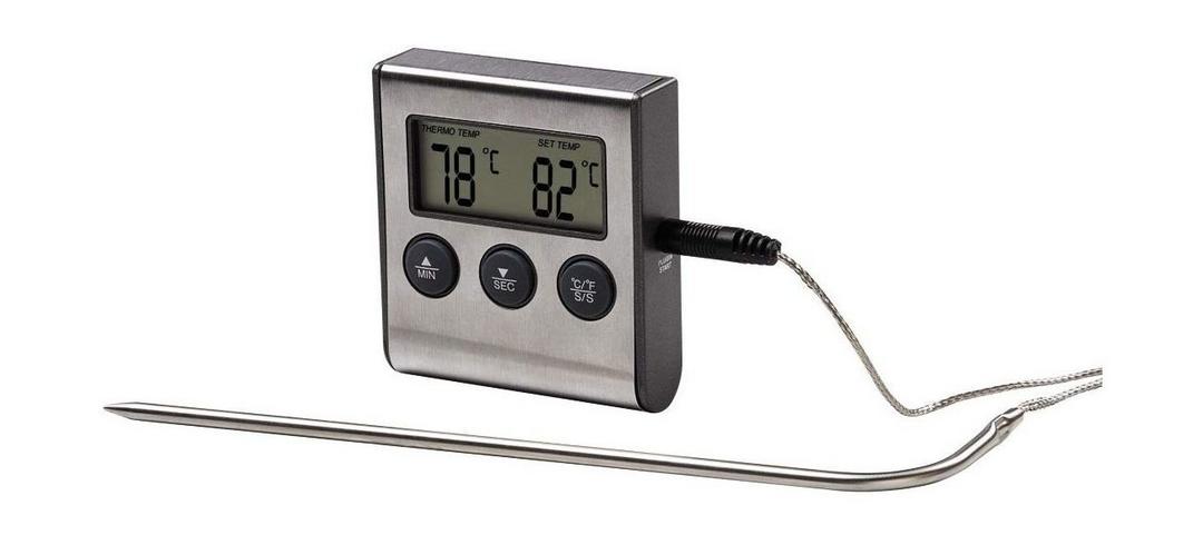 مؤقت مقياس حرارة رقمي للحوم / كابل مستشعر من إكسافاكس (111381)