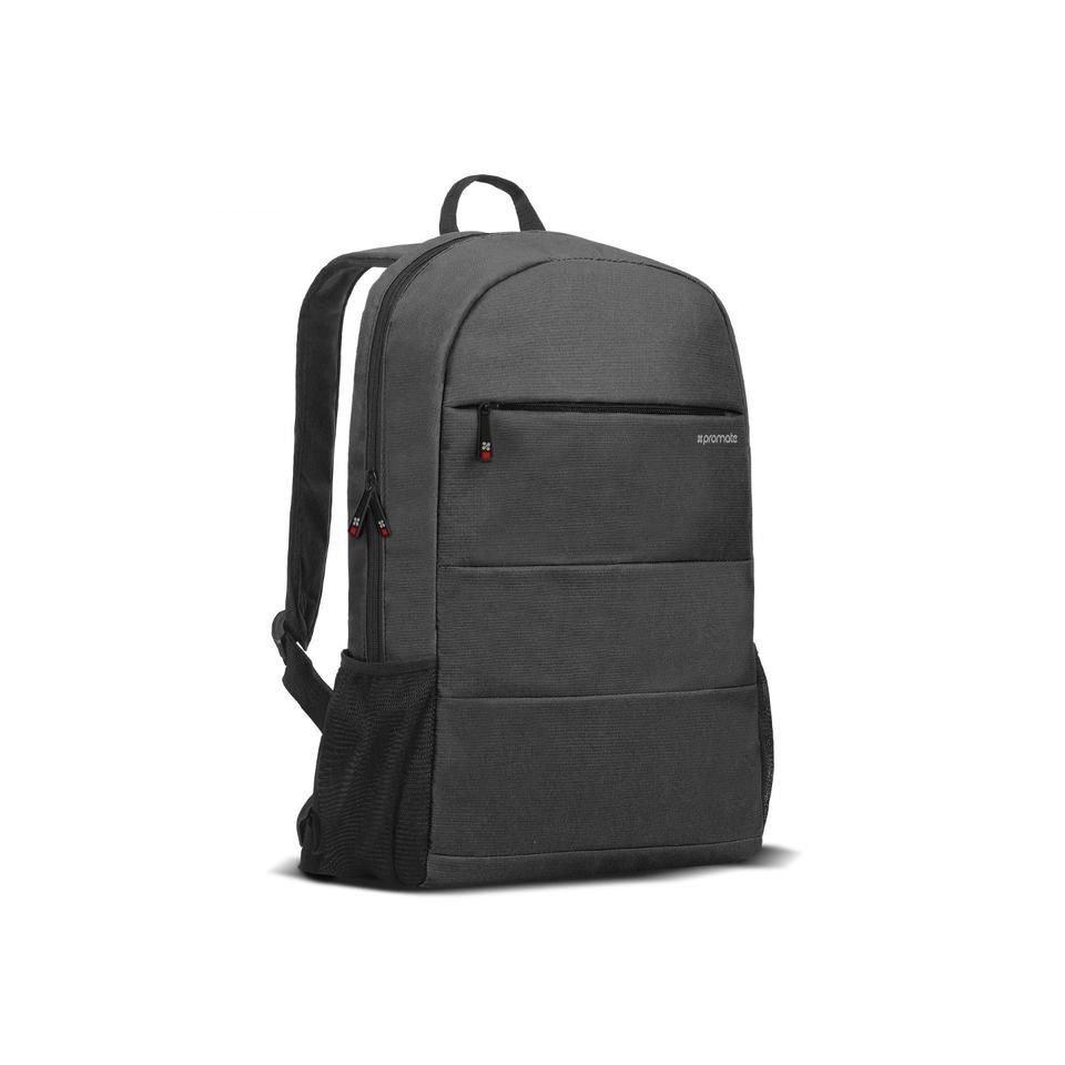 Promate Alpha AntiTheft 15.6 Inches Laptop Backpack + Promate Wireless
