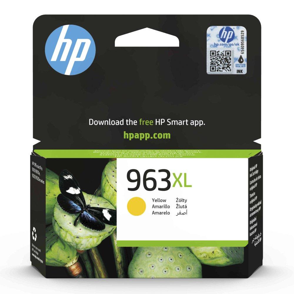 

Hp 963xl high yield original ink cartridge - yellow