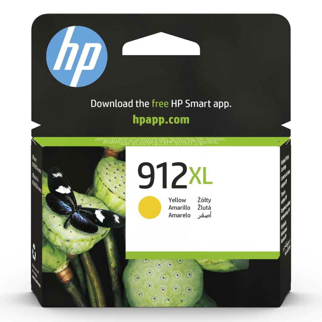 HP 912XL High Yield Original Ink Cartridge - Yellow