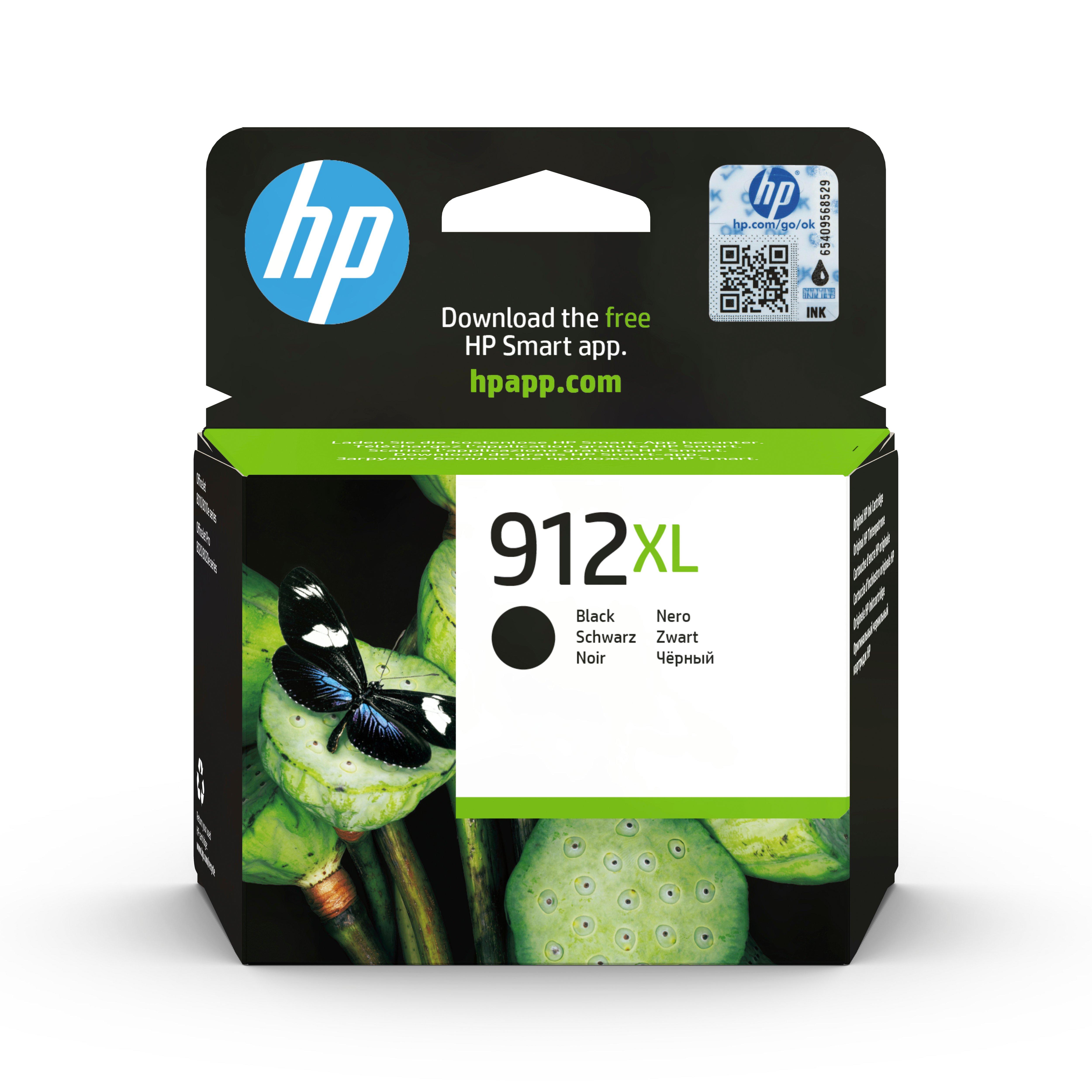 

Hp original ink 912xl for inkjet printer - black