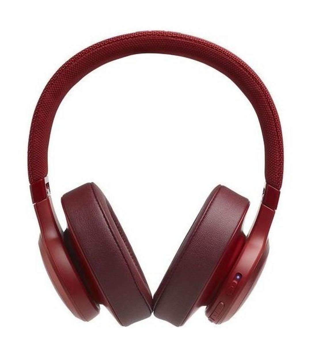 JBL Live 500BT Wireless Over-Ear Headphones - Red