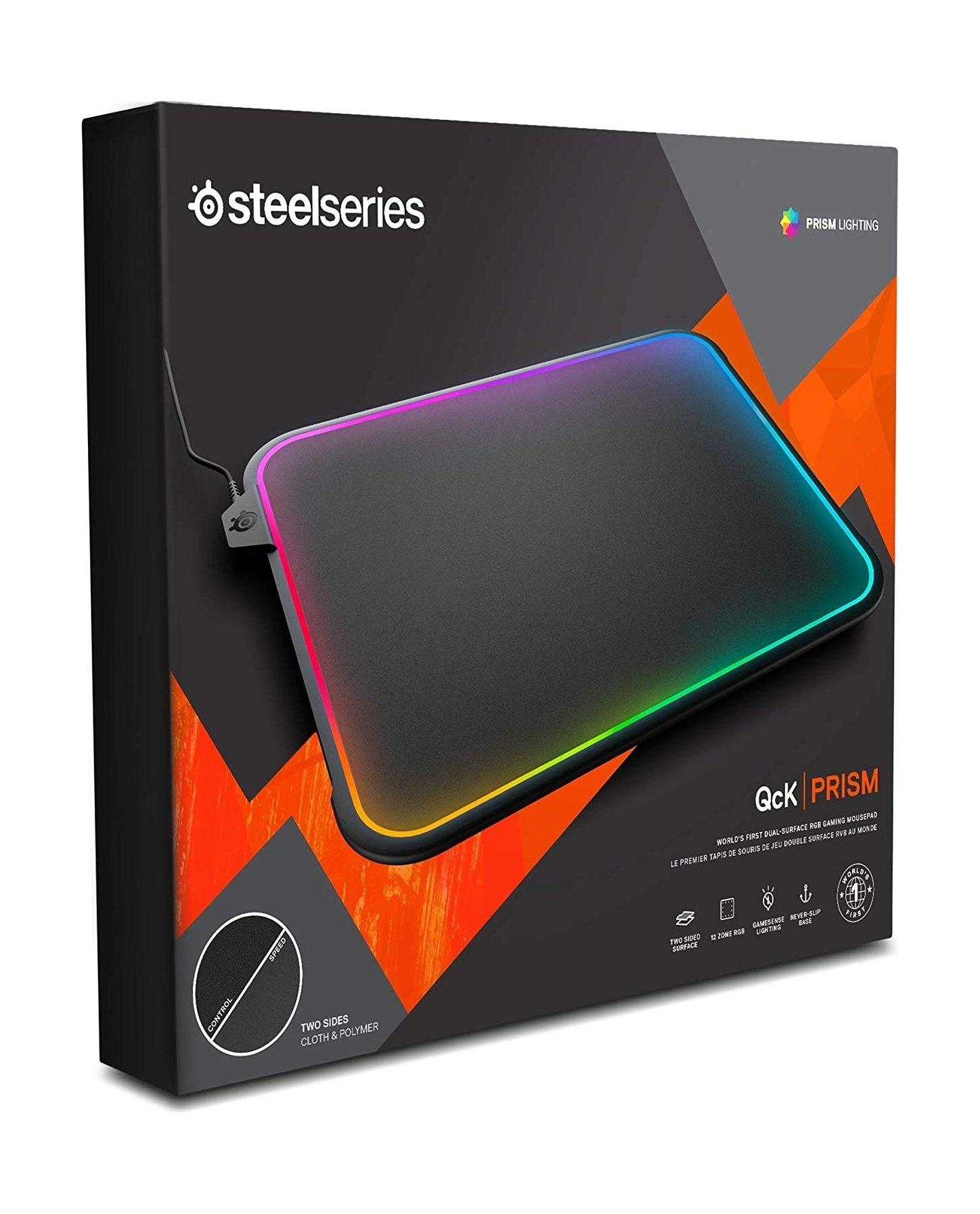 

Steelseries qck prism rgb mousepad - medium