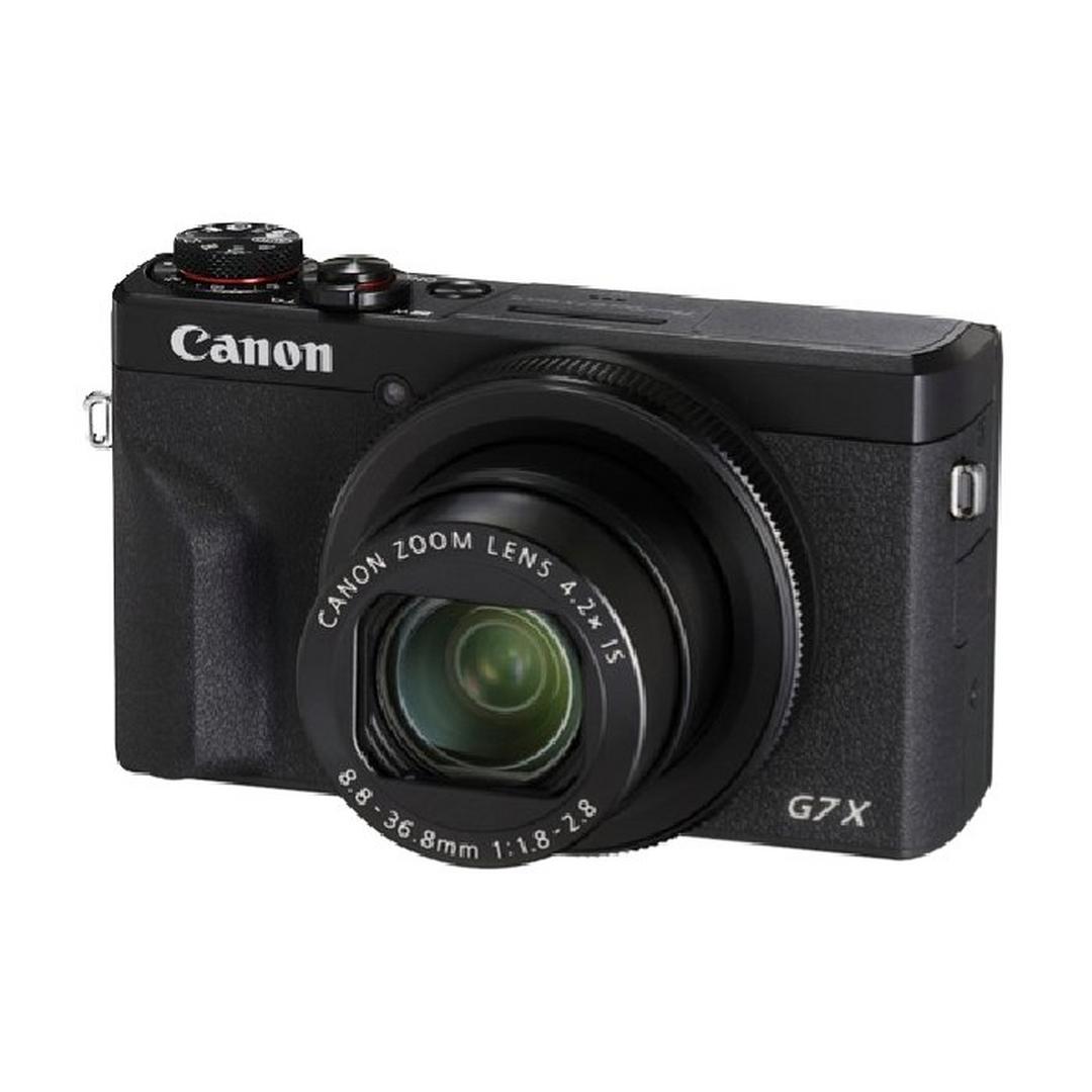 كاميرا كانون باور شوت جي7 اكس مارك 3 الرقمية (أسود)