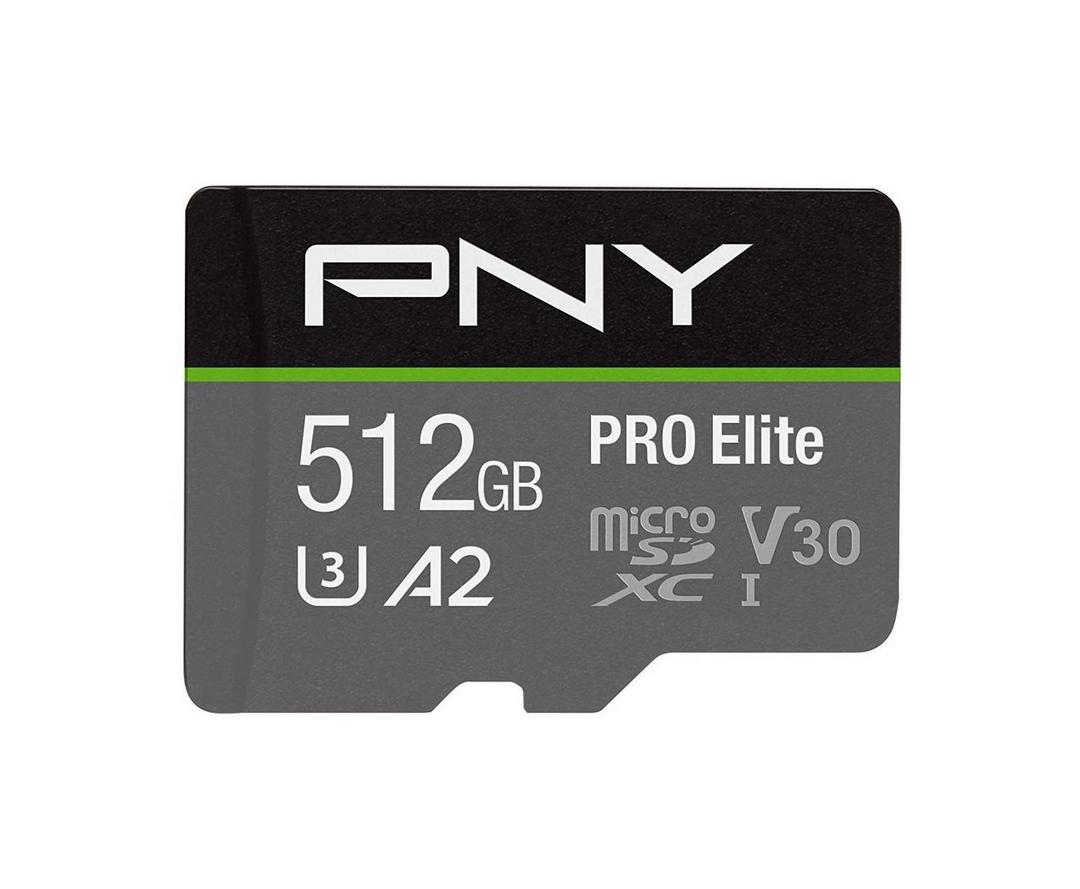 PNY PRO Elite MicroSD Card 512GB