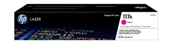 

Hp 117a original laser toner cartridge, w2073a - magenta