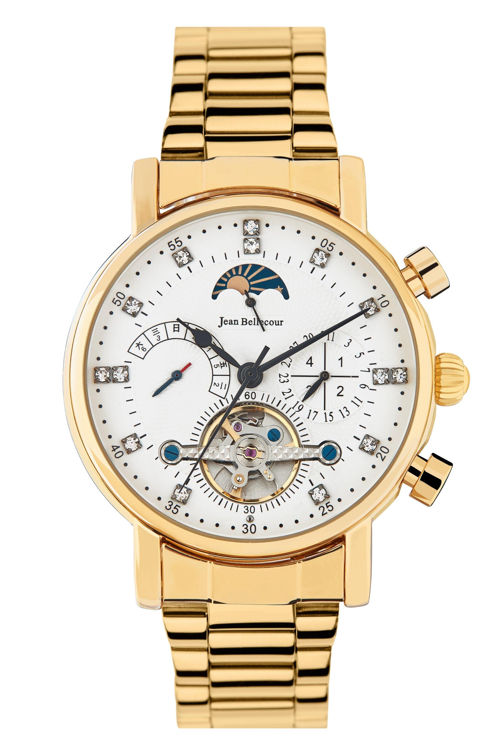 

Jean bellecour chronograph gents metal watch - (jbs19mw007yg)