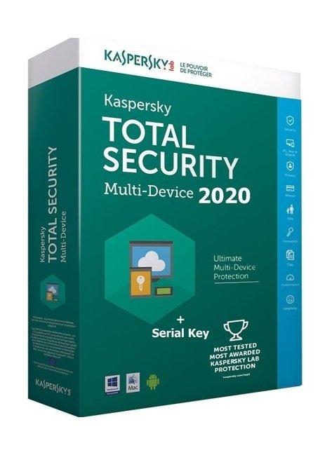 

Kaspersky 1 year total security 2020 - 4 devices