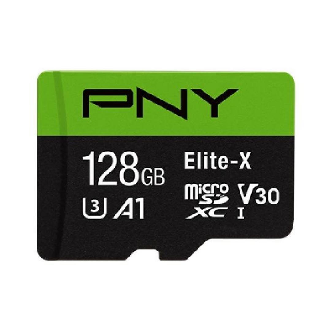 PNY MicroSDXC Elite-X 128GB Memory Card