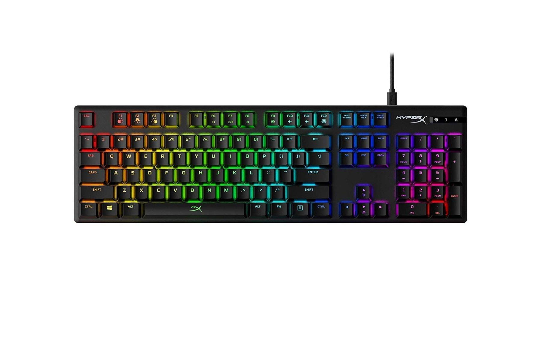 

Hyperx alloy origins mechanical wired gaming keyboard