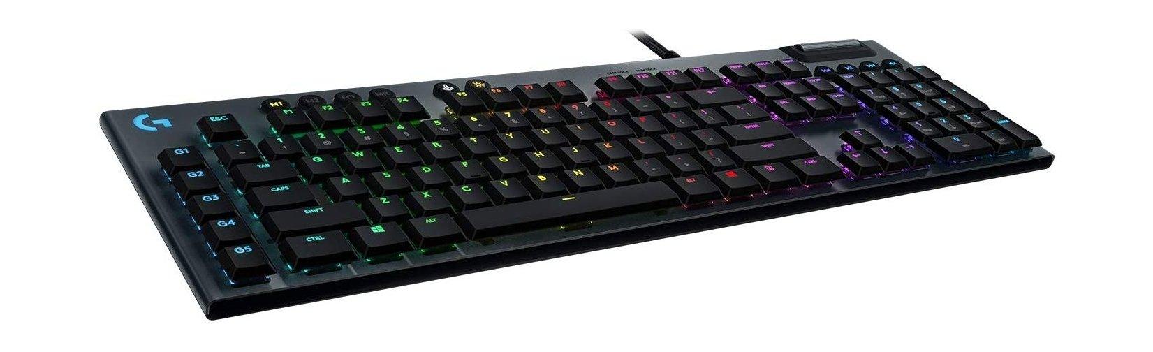 

Logitech g815 lightsync rgb mechanical gaming keyboard - black