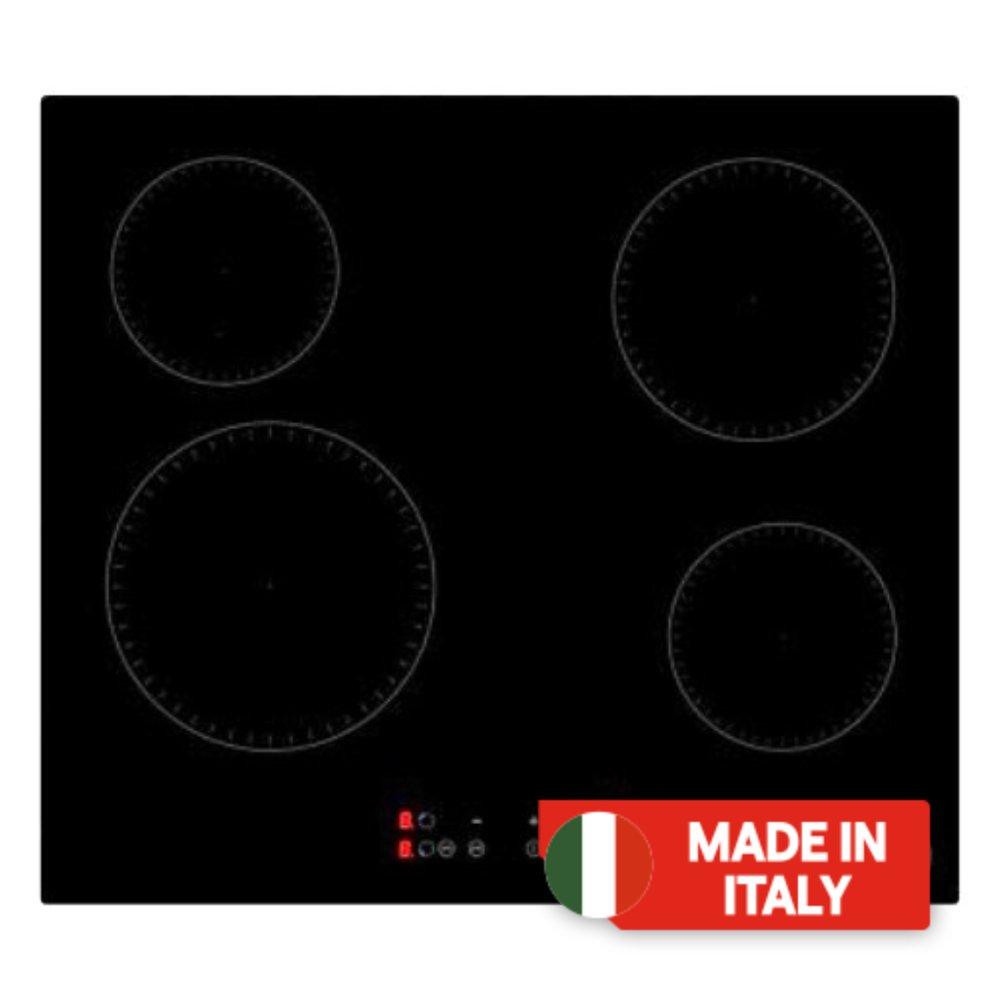 

Lagermania 60cm 4 burner ceramic built-in electric hob - black (p604cerlagn)