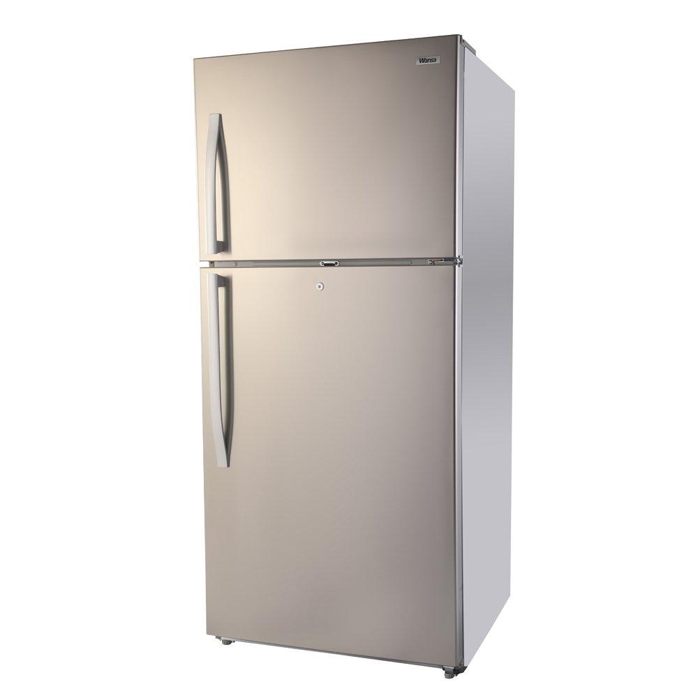 

Wansa top mount refrigerator, 29. 8cft, 845-liters, wrtg-845-nfssc62 - silver