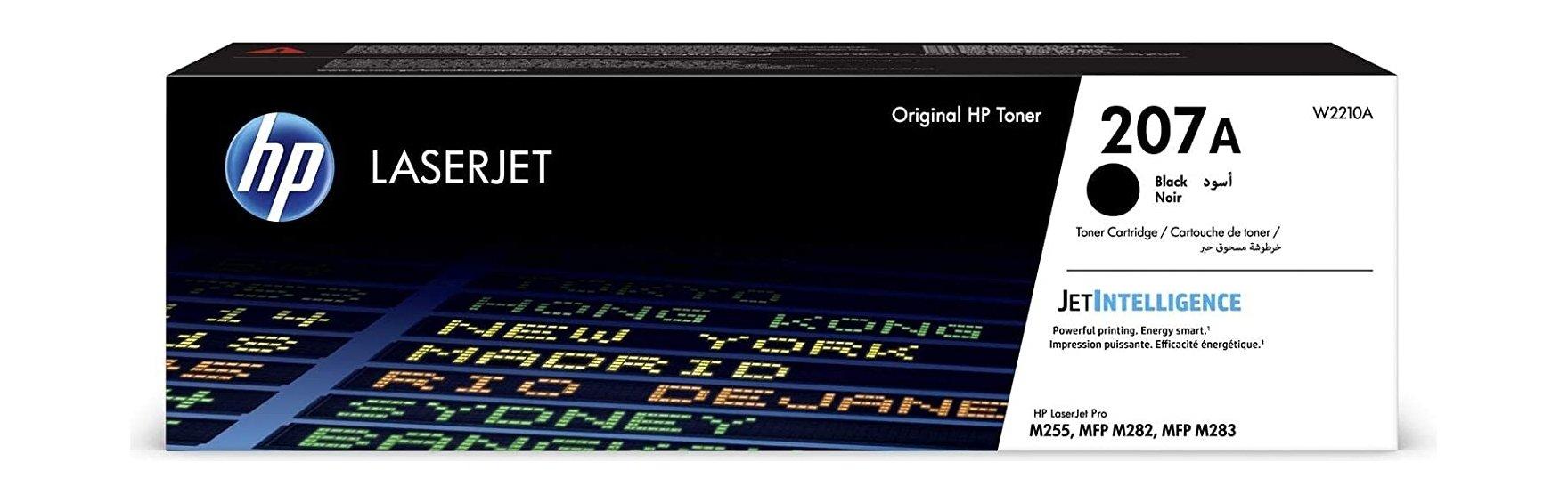 

Hp w2210a 207a original laserjet toner cartridge - black