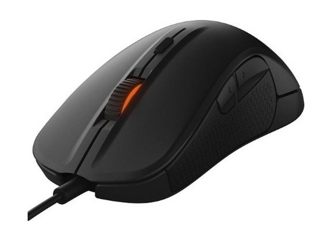 SteelSeries Rival 300S RGB Wired Optical Mouse - Black
