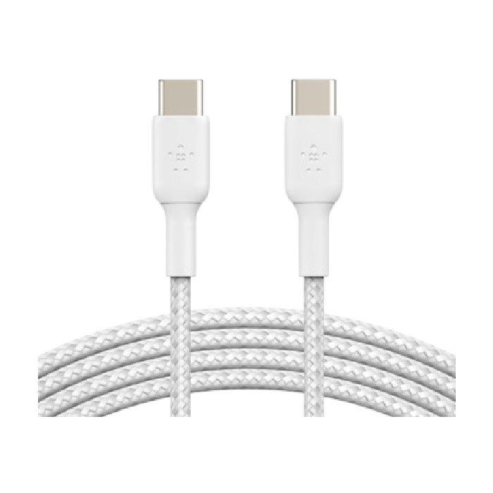 

Belkin boost charge braided usb-c to usb-c cable - 1m - white