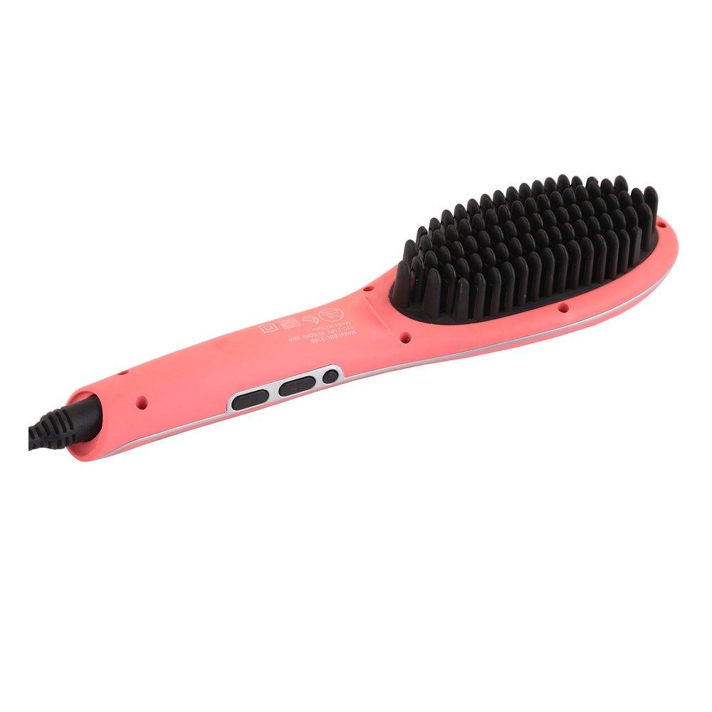 

Wansa hair straightening brush - pink