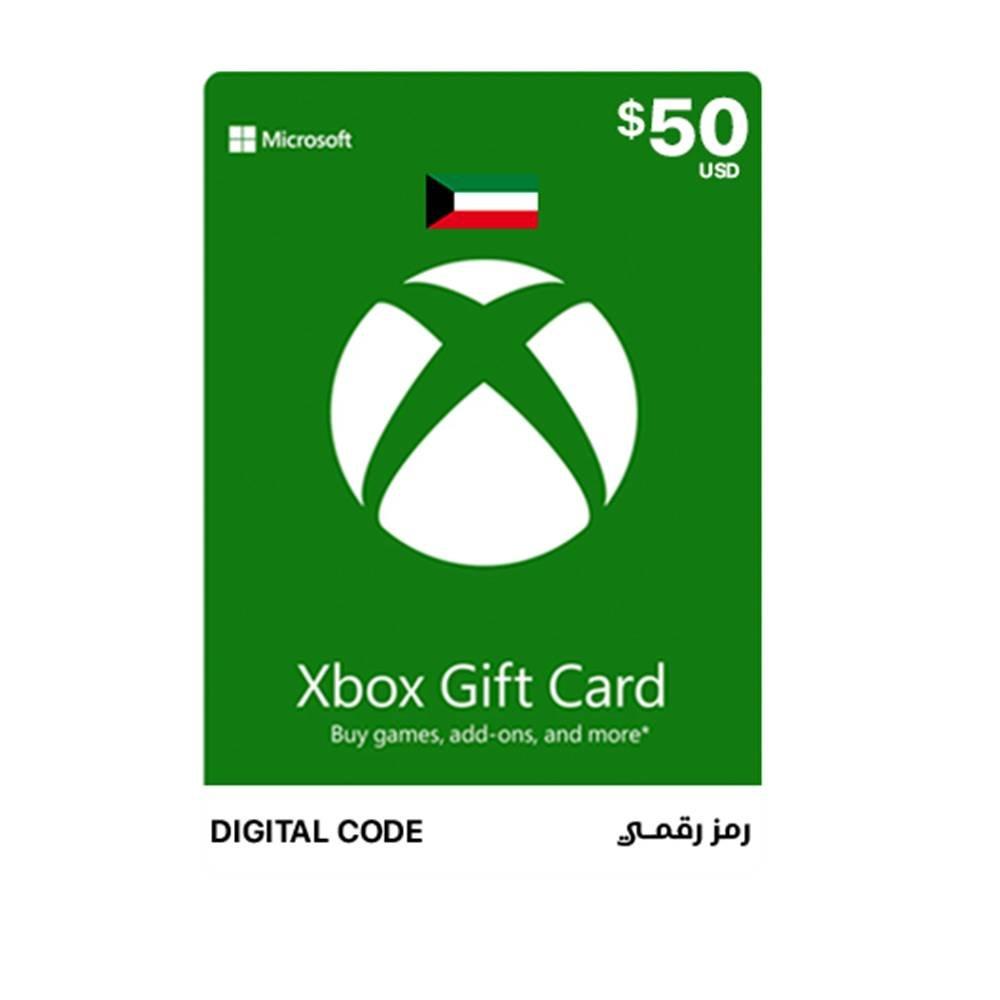 

Microsoft xbox gift card $50 (kuwati account)