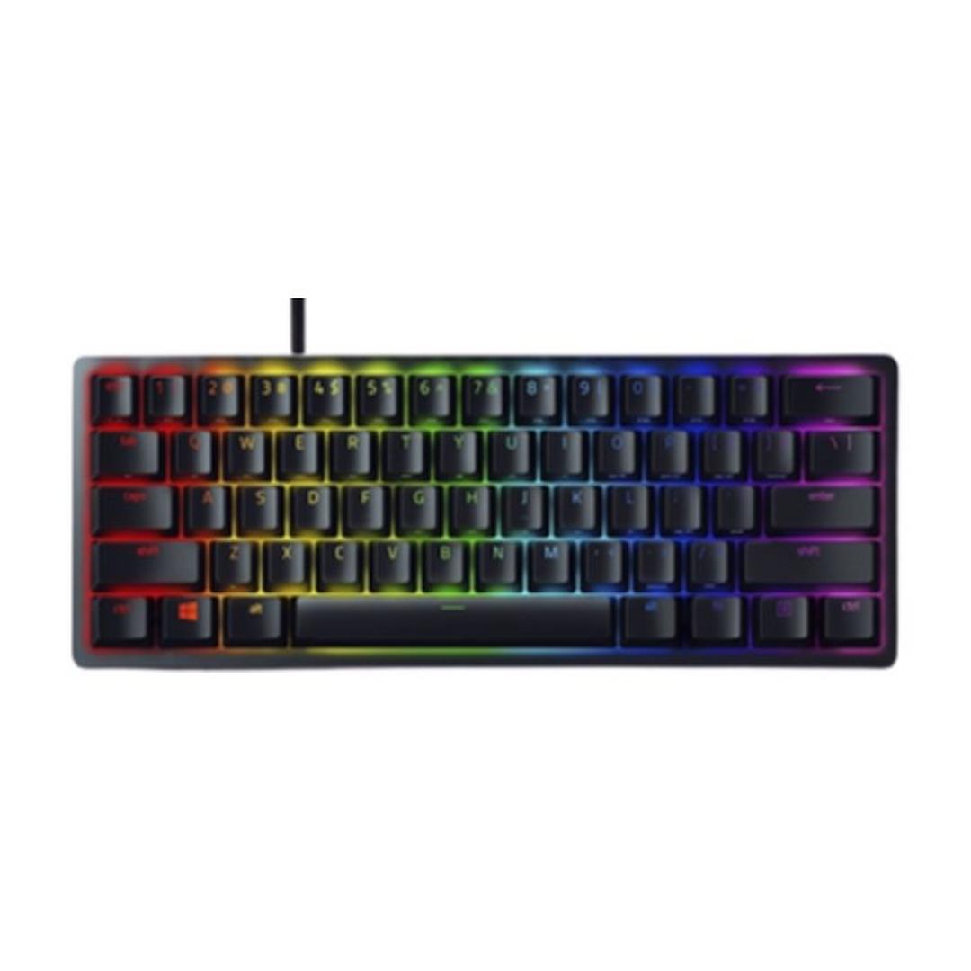 Razer Huntsman Mini Switch Wired Gaming Keyboard - Purple Switches - Black