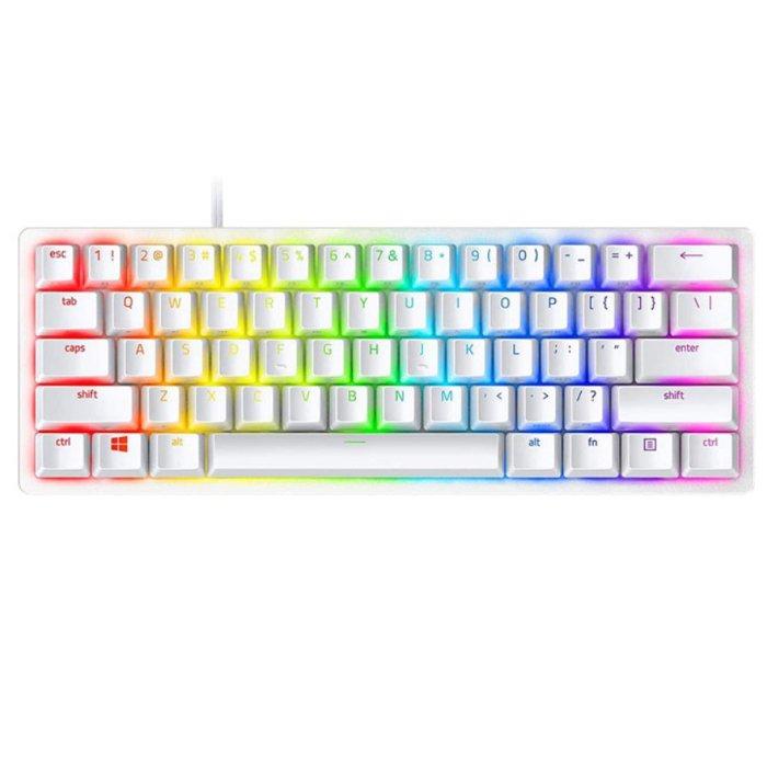 

Razer huntsman mini 60% optical (purple switch) gaming keyboard, rz03-03393300-r3u1 - m...
