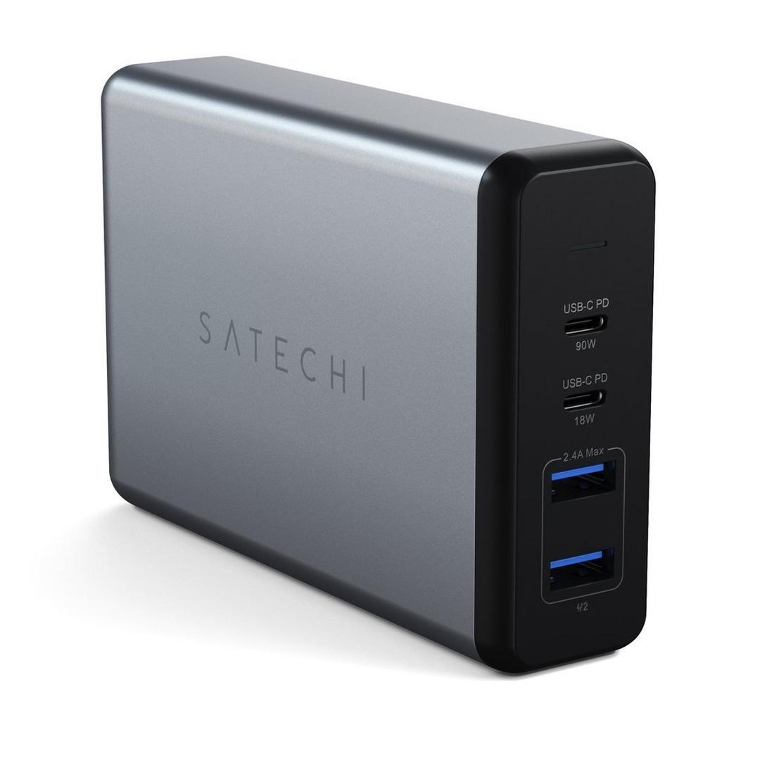 Satechi 108W Pro USB-C PD Desktop Charger – Grey (ST-TC108WM-UK)