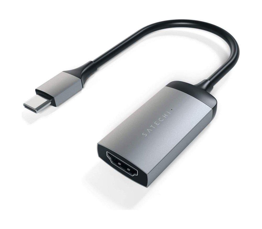 

Satechi aluminum type-c to hdmi adapter 4k - grey