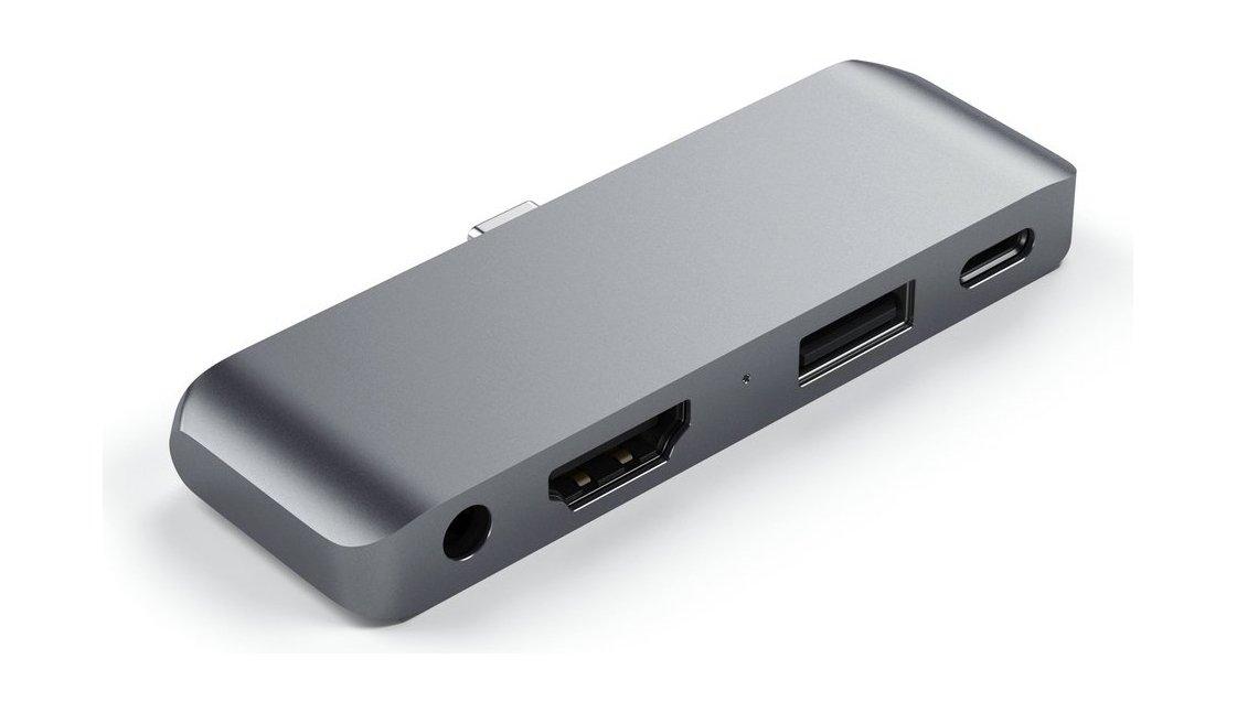 

Satechi aluminum type-c mobile pro hub adapter - (st-tcmphm)