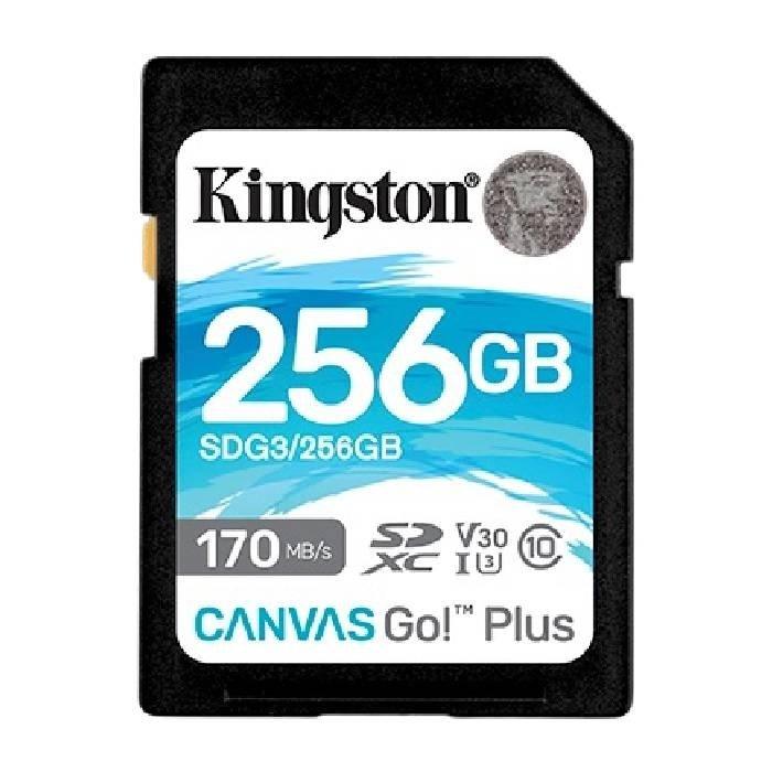

Kingston go memory card 256gb sdxc cgp uhs-i plus sd