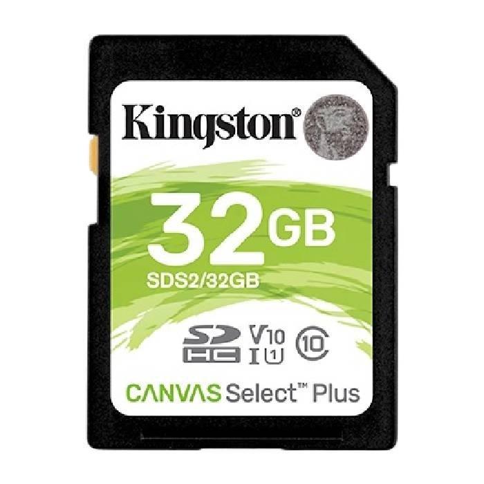 

Kingston canvas select memory card 32gb sdxc uhs-i plus sd card
