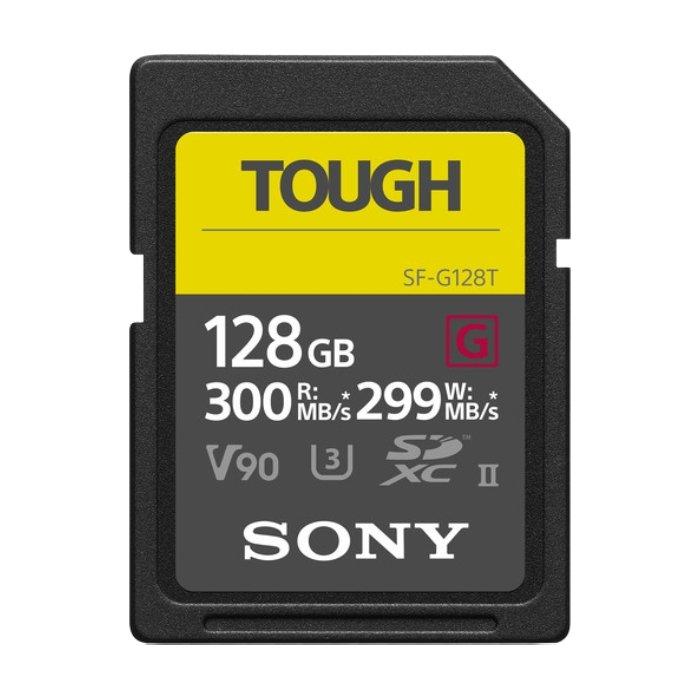 

Sony memory card 128gb sf-g tough series uhs-ii sdxc