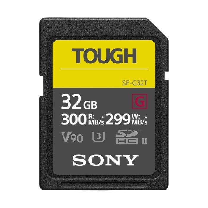 

Sony memory card 32gb sf-g tough series uhs-ii sdhc