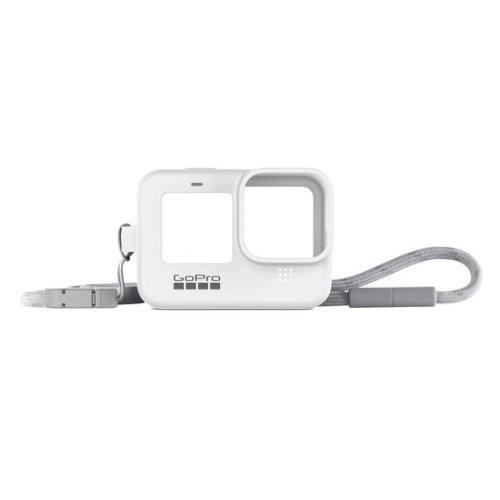 

Gopro hero9 black camera sleeve + lanyard - white