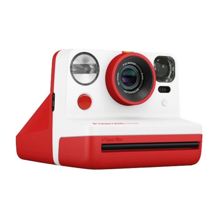 

Polaroid now instant film camera - red