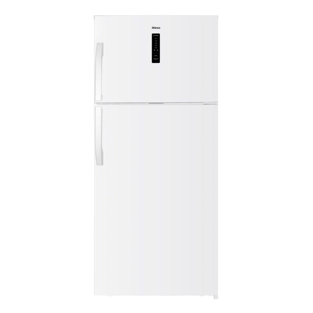 

Wansa top mount refrigerator, 19cft, 538 liters, wrtg-571-nfwtc82 - white