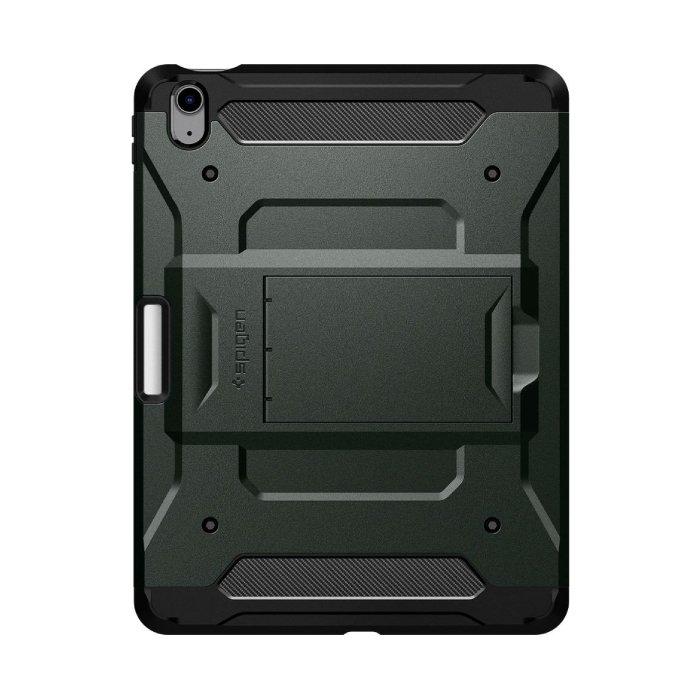

Spigen ipad air 10. 9" (2020) case tough armor pro - military green