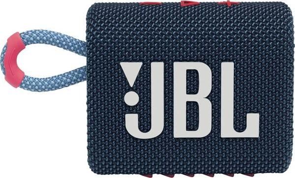 

Jbl go 3 portable bluetooth speaker water-proof, dust-proof - blue / pink
