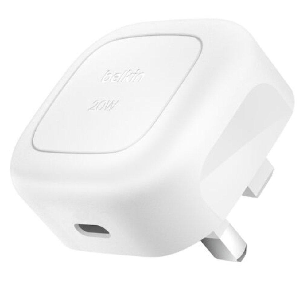

Belkin 20w usb-c wall charger - white