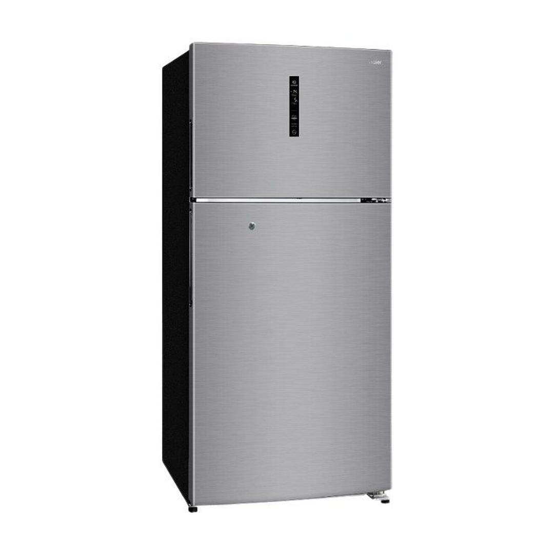 Haier 27 CFT Top Mount Refrigerator (HRF-780FPI DP) - Silver