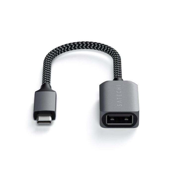 

Satechi usb-c to usb 3. 0 connector - space grey