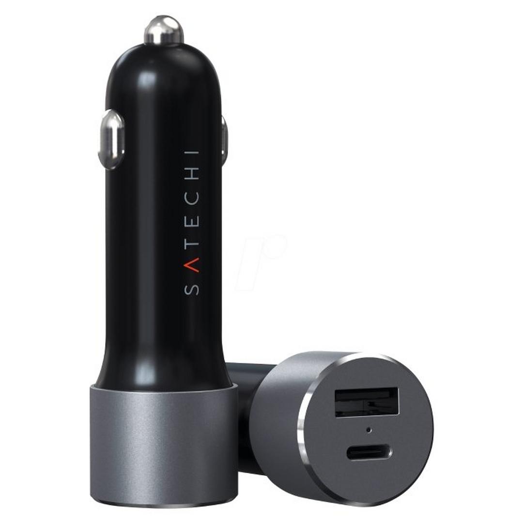 Satechi Car Charger 72W Type-C and PD - Space Grey (ST-TCPDCCM)