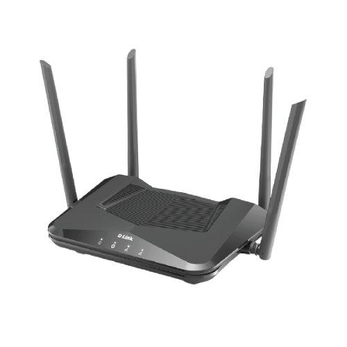 

D-link router, wi-fi 6, dual-band, dir-x1560 - black