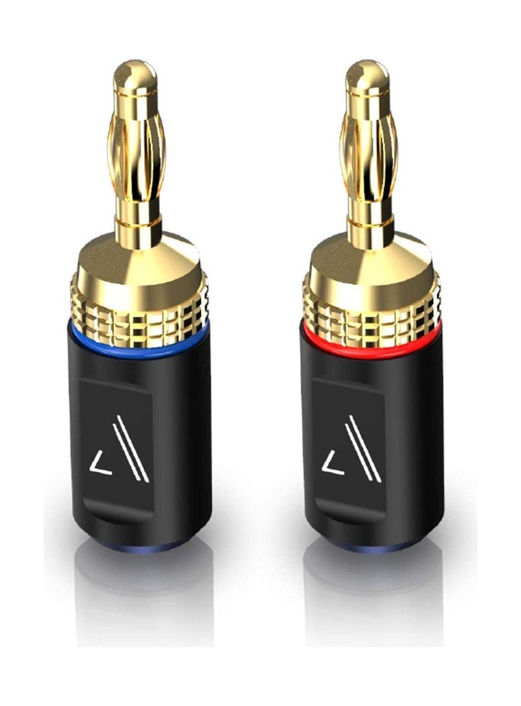 

Austere v series banana adapters 2-pair - (5s-bnn1-2p)