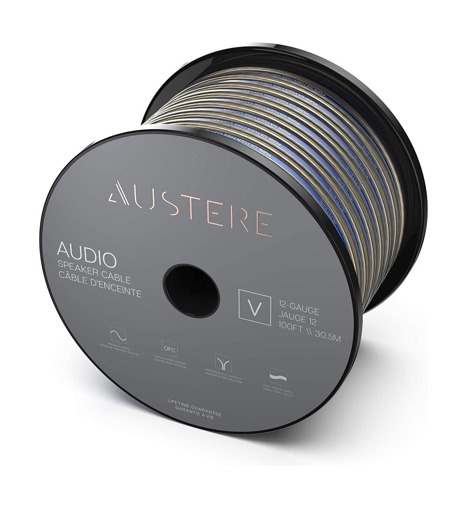 

Austere v series 12 awg 100ft speaker cable - (5s-12sp1-100)