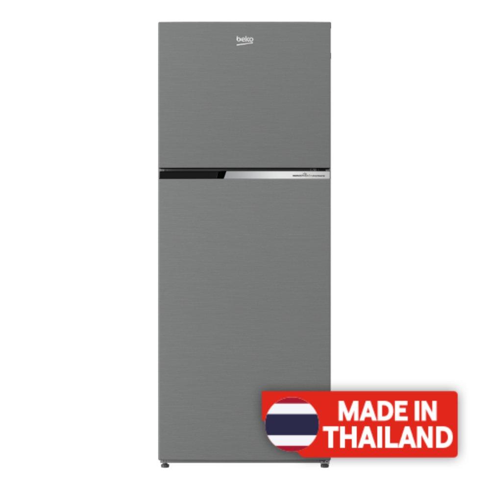

Beko top mount refrigerator, 13. 3cft, 375 liters, rdnt401xs - silver