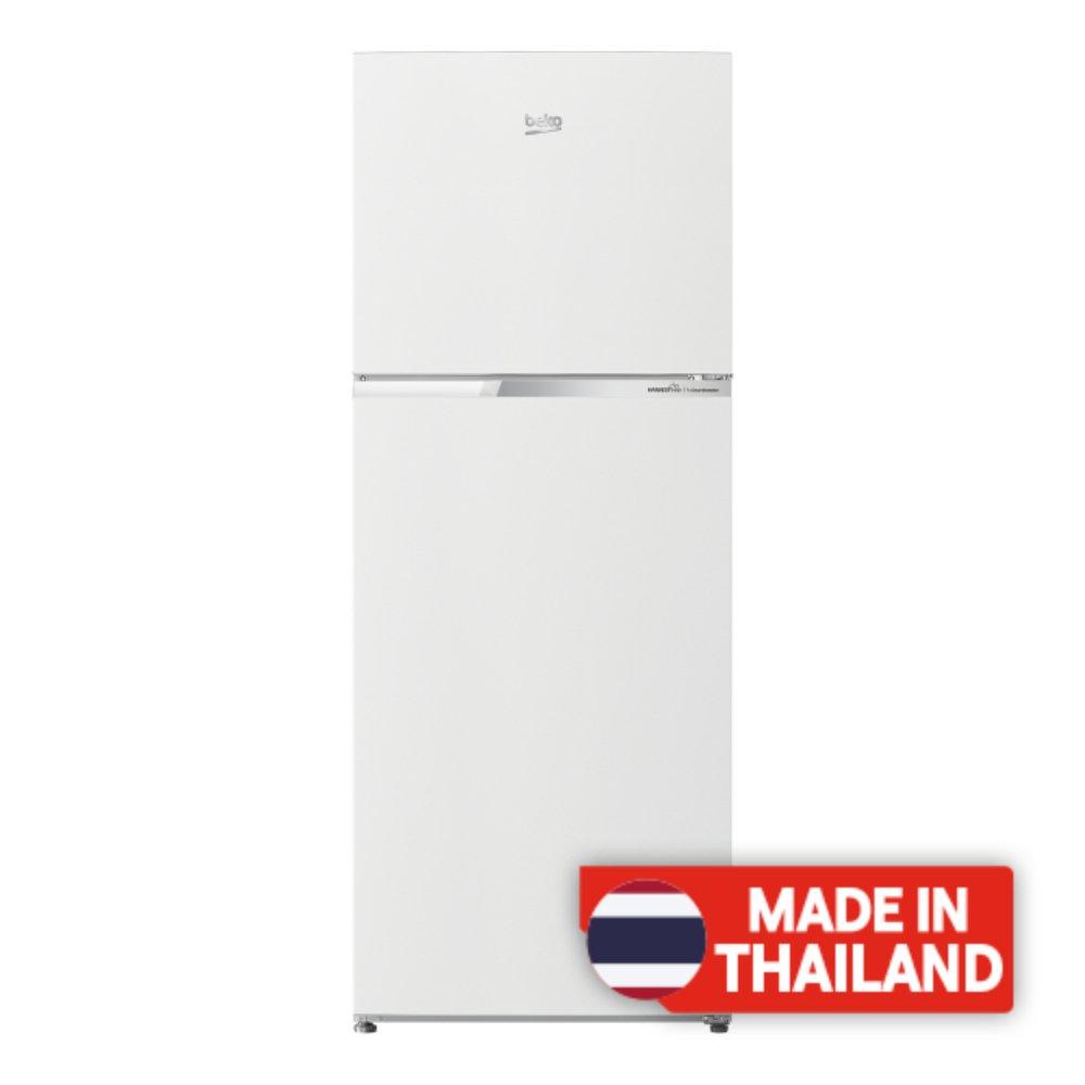 

Beko top mount refrigerator, 13. 3cft, 375 liters, rdnt401w - white